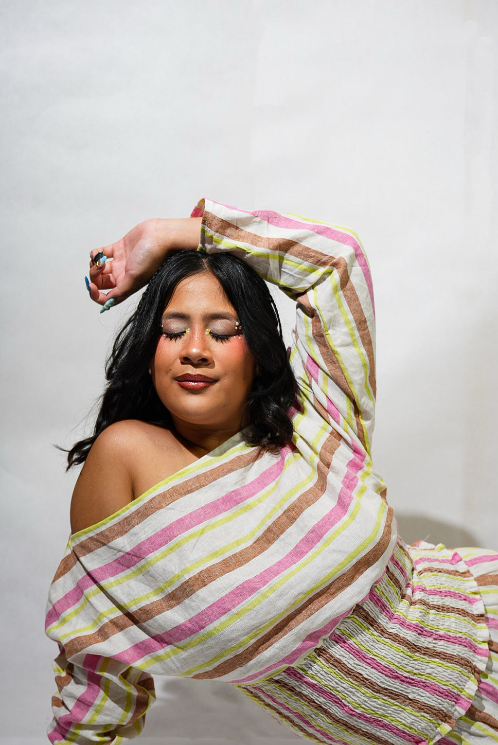 Prism Sunrays Poncho Set